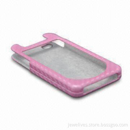 Leather Cases for Apple's iPhone, Made of PU Leather, Customized Colors and Designs Accepted